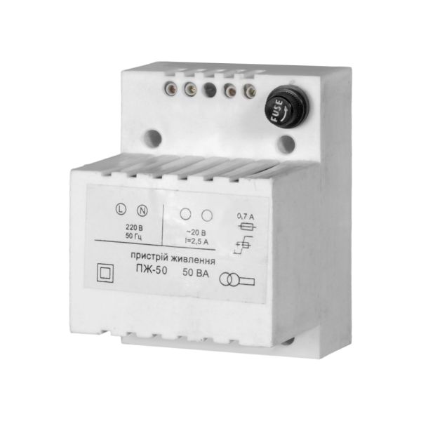 Блок живлення трансформаторний Trinix 50 Вт з кріпленням на DIN-рейку