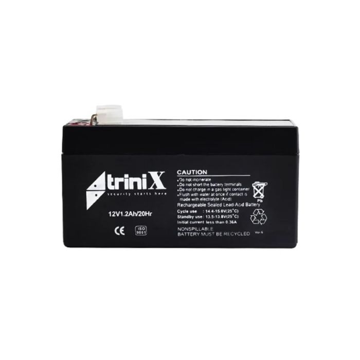 Акумуляторна батарея 12В 1.2Аг Trinix 12V1.2Ah/20Hr AGM свинцево-кислотна