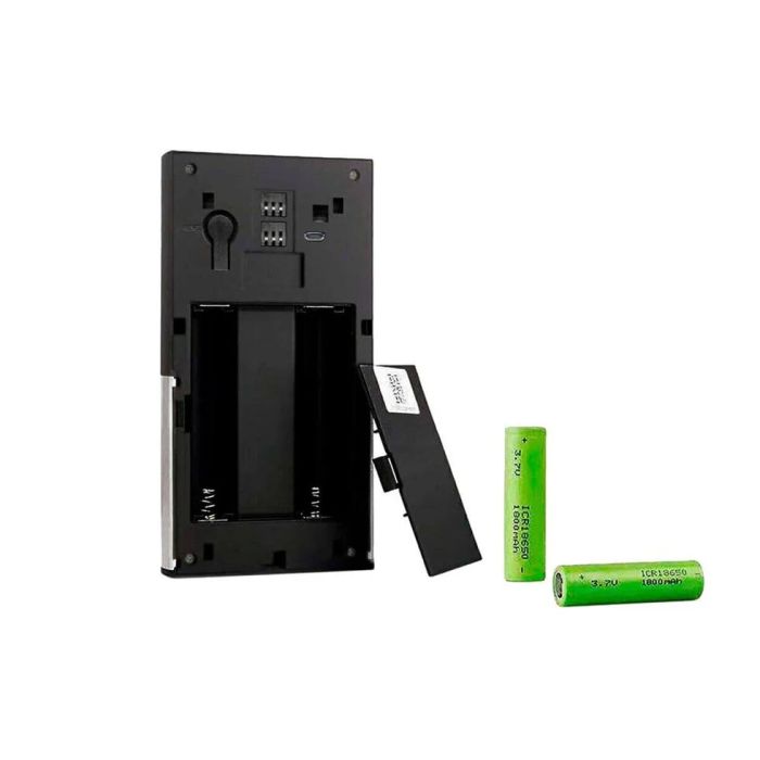 Дверний WiFi дзвінок 2Mp Light Vision VLC-01IVP Black з ІЧ-датчиком руху