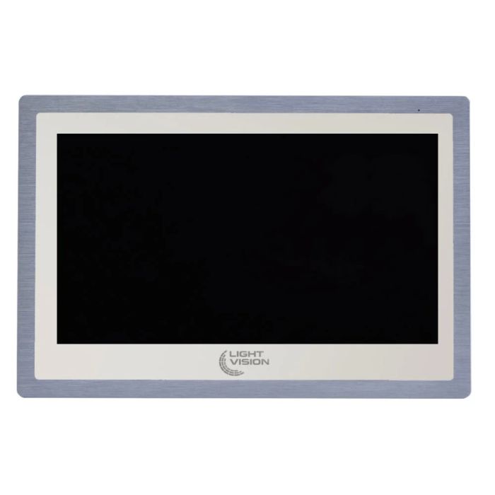 Відеодомофон 10” Light Vision SYDNEY FHD Silver/White