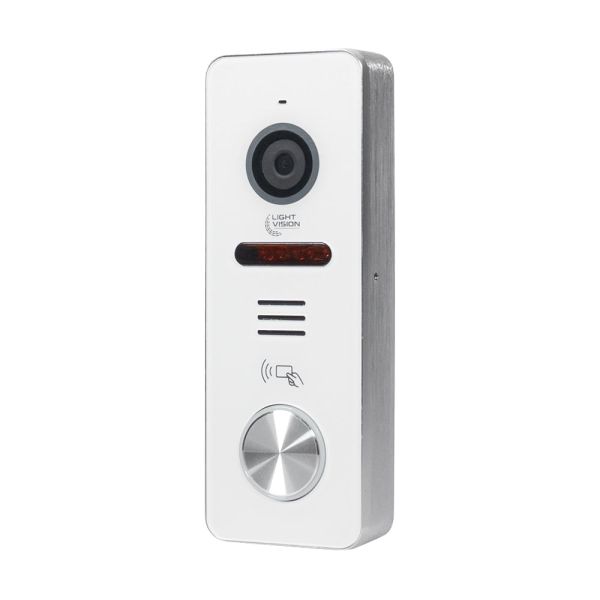 Відеопанель Light Vision RIO FHD(RF) Silver зі зчитувачем Mifare