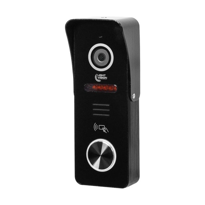 Відеопанель Light Vision RIO FHD(RF) Black зі зчитувачем Mifare