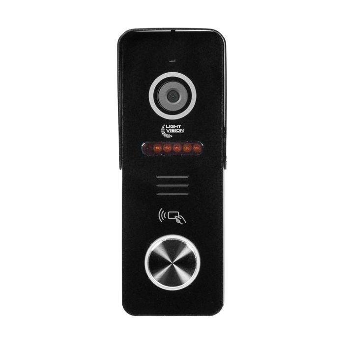 Відеопанель Light Vision RIO FHD(RF) Black зі зчитувачем Mifare