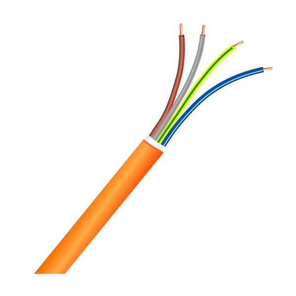 Кабель силовий вогнестійкий TCF (N)HXH FE180/E30 4x10 0.66/1kV