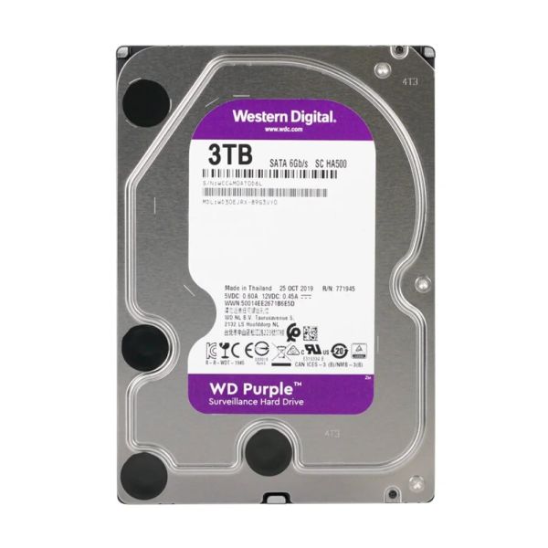Жорсткий диск 3.5" 3TB 64MB Western Digital Purple WD30EJRX