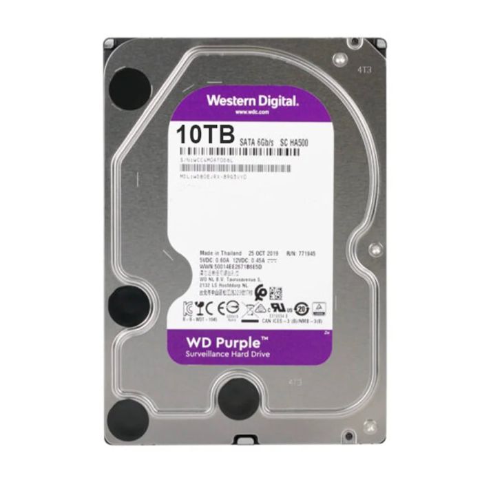Жорсткий диск 3.5" 10TB 64MB Western Digital Purple WD102EJRX