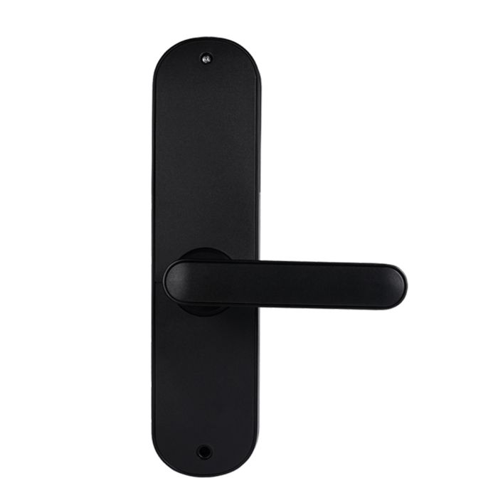 Замок біометричний автономний Trinix TRL-5103BTF Black Left з Bluetooth, зчитувачем відбитків пальців і карт Mifare