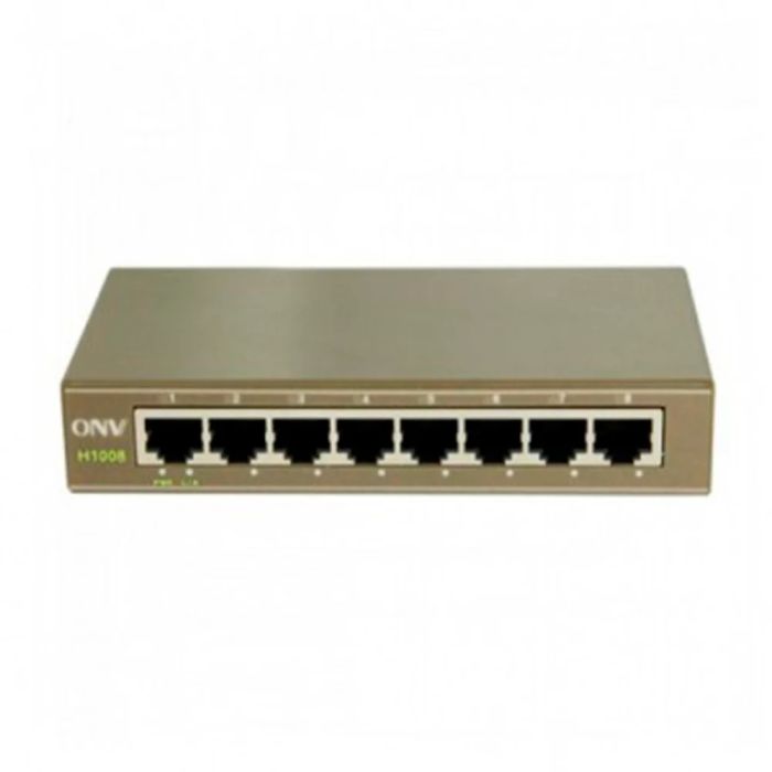 Комутатор 8-портовий гігабітний ONV-H7008