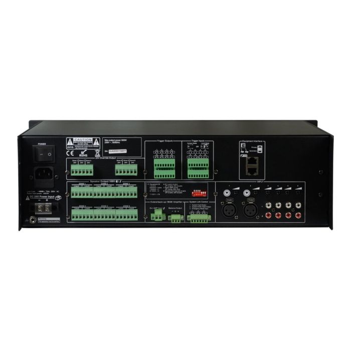 Розширювач зон CMX EVAC-240RT, 6 зон, 19"