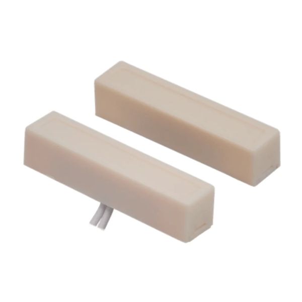 Датчик відчинення магнітоконтактний накладний Trinix СМК 1-18 White на пластикові/дерев’яні поверхні