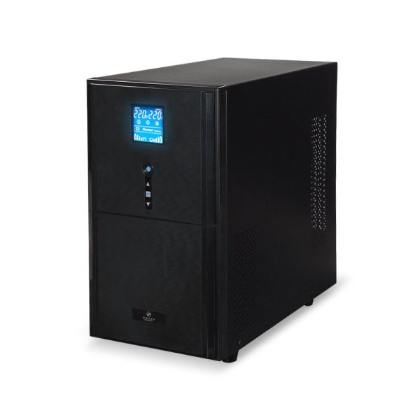 Джерело безперебійного живлення Kraft KRF-PSW3000VA/2400W(LCD)48V UPS під зовнішній акумулятор