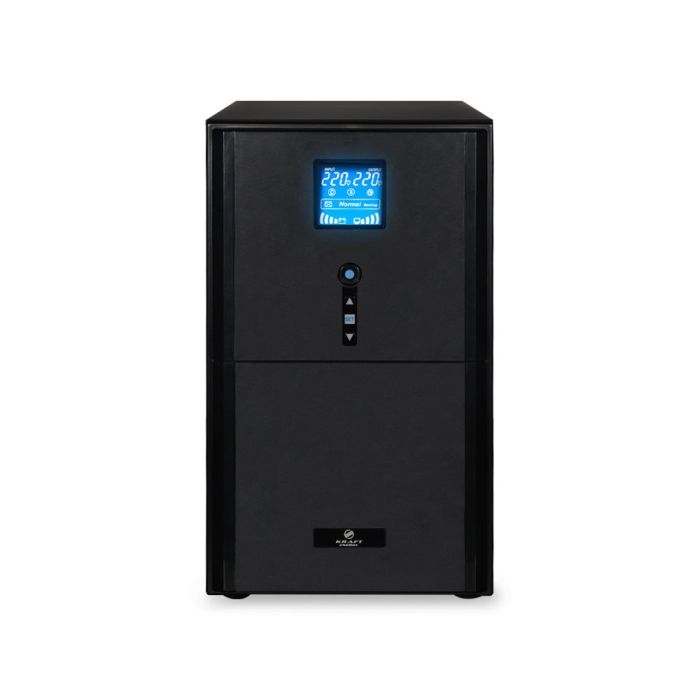 Джерело безперебійного живлення Kraft KRF-PSW3000VA/2400W(LCD)48V UPS під зовнішній акумулятор