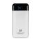 Повербанк 20000mAh Power Bank Kraft KPB-2120FCL White 22.5W QC3.0 LED-ліхтар