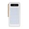 Повербанк 20000mAh Power Bank Kraft KPB-1120L White LED-ліхтар