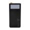 Повербанк 20000mAh Power Bank Kraft KPB-2320FCL Black 22.5W QC3.0 LED-ліхтар