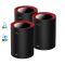 Маршрутизатор WiFi Mesh-система WiFi 6 2.5G Cudy M3000 Black (3-Pack) 3 штуки дводіапазонні AX3000