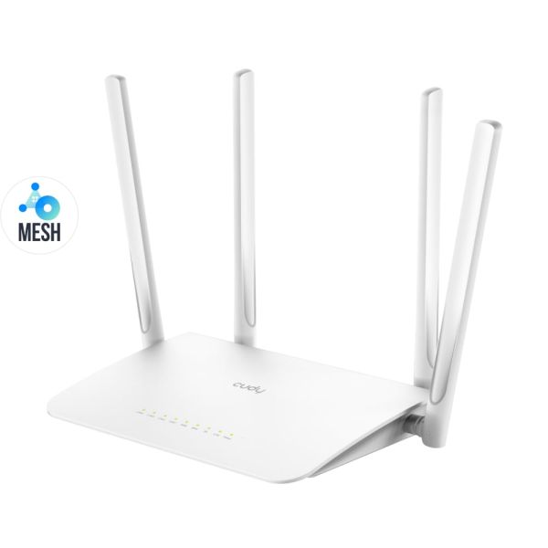 WiFi 5 Mesh-маршрутизатор Cudy WR1300 дводіапазонний гігабітний AC1200