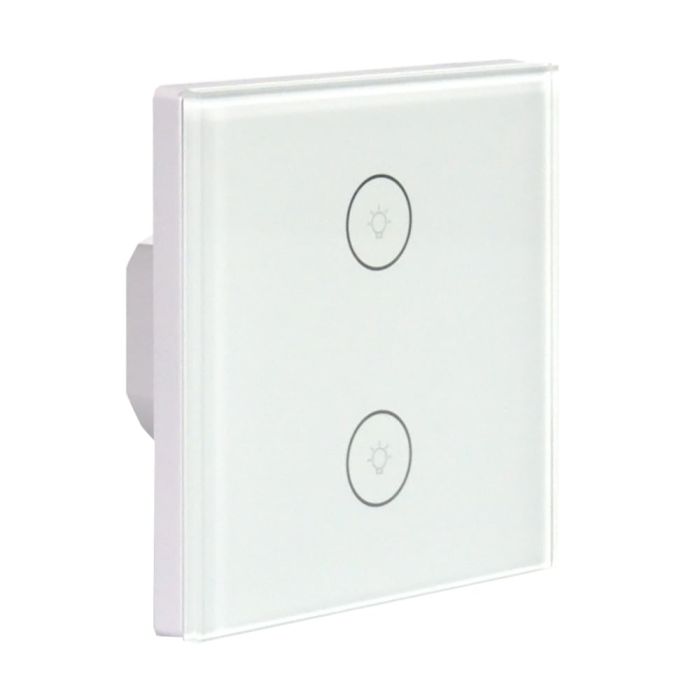 Розумний вимикач світла подвійний з WiFi Trinix TRX-LS02(WiFi)