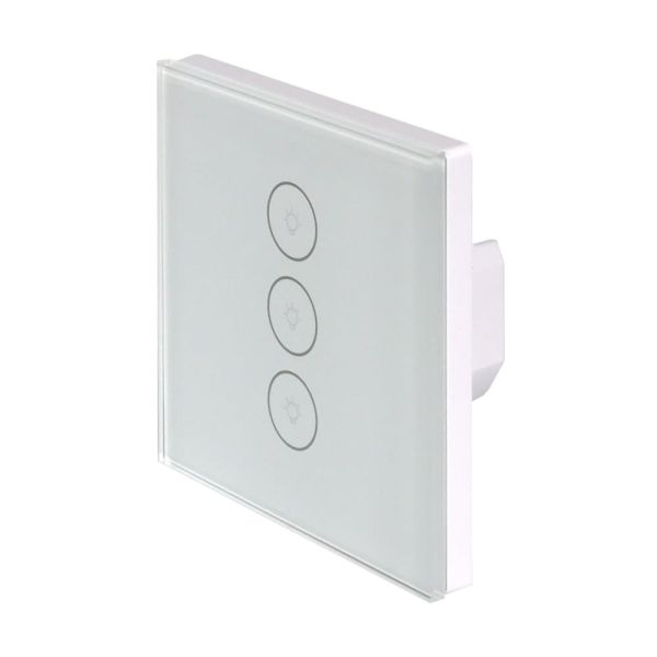 Розумний вимикач світла потрійний з WiFi Trinix TRX-LS03(WiFi)