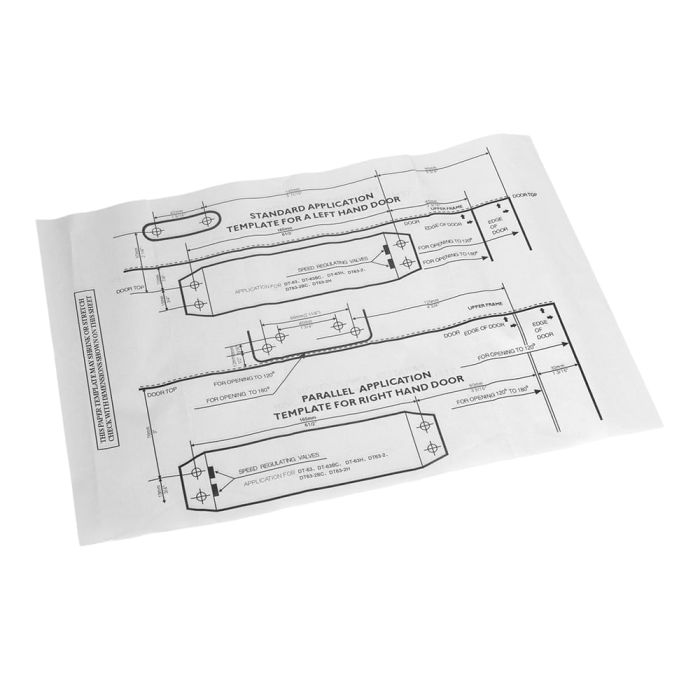 Дверний доводчик Dortec DT-63 Graphite 45-65 кг