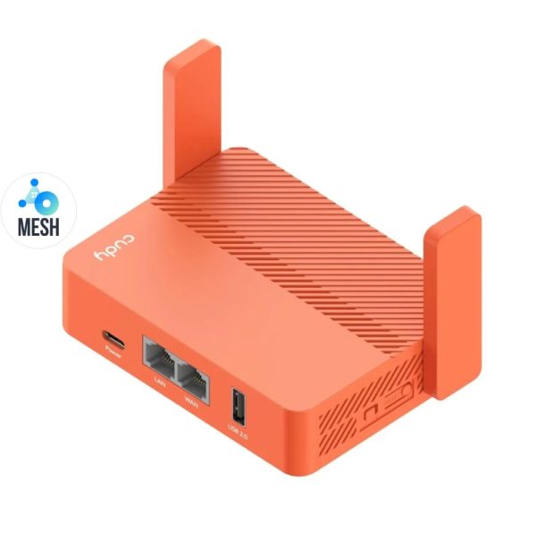 WiFi 5 Mesh-маршрутизатор Cudy TR1200 дводіапазонний портативний AC1200
