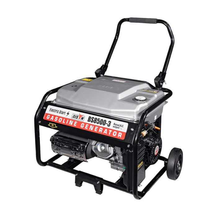 Генератор бензиновий трифазний 6 кВт Bison BS8500-3