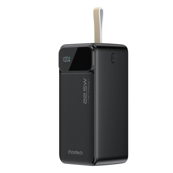 Повербанк 50000 mAh Choetech B732 Black 22.5W QC3.0 PD3.0