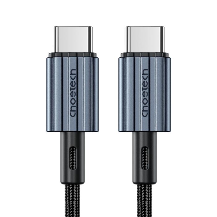 Кабель Choetech ХСС-1015 Black USB-C to USB-C PD60W 2m