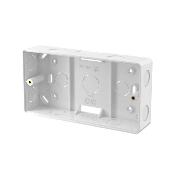 Монтажна коробка для накладного монтажу TVT TD-YZJ1009 для відеодомофона TD-E2137-PE/TP/WF