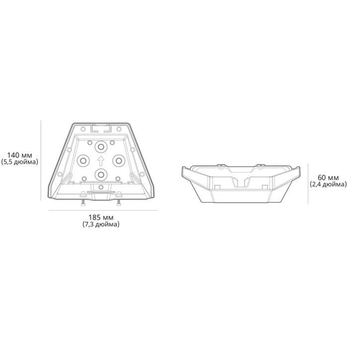 Кріплення для транспортних засобів Starlink Standard Mobility Mount до Starlink Gen3 REV4