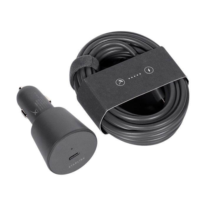Комплект Starlink Mini Car Adapter і кабель Mini USB-C 5 м для живлення Starlink mini