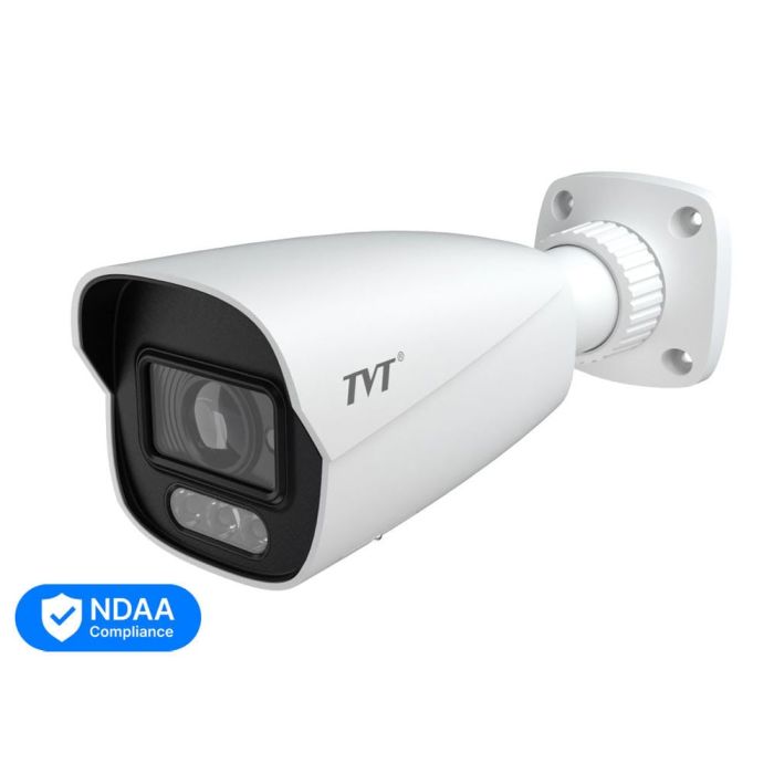 IP-відеокамера 4Mp TVT TD-9442C4(PE/WR2) Full Color f=2.8mm з мікрофоном