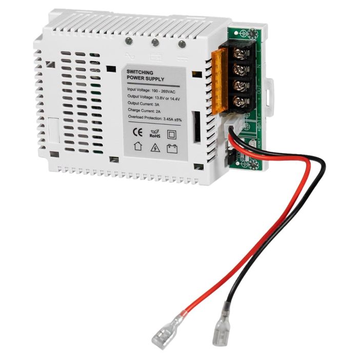 Плата ДБЖ Trinix PSU-1203LED(BOARD) LiFePO4 з кріпленням на DIN-рейку