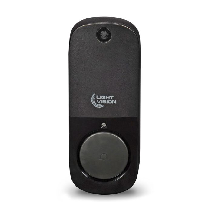 Дверний WiFi дзвінок Light Vision VLC-DR10T(Tuya) Black з ІЧ-датчиком руху