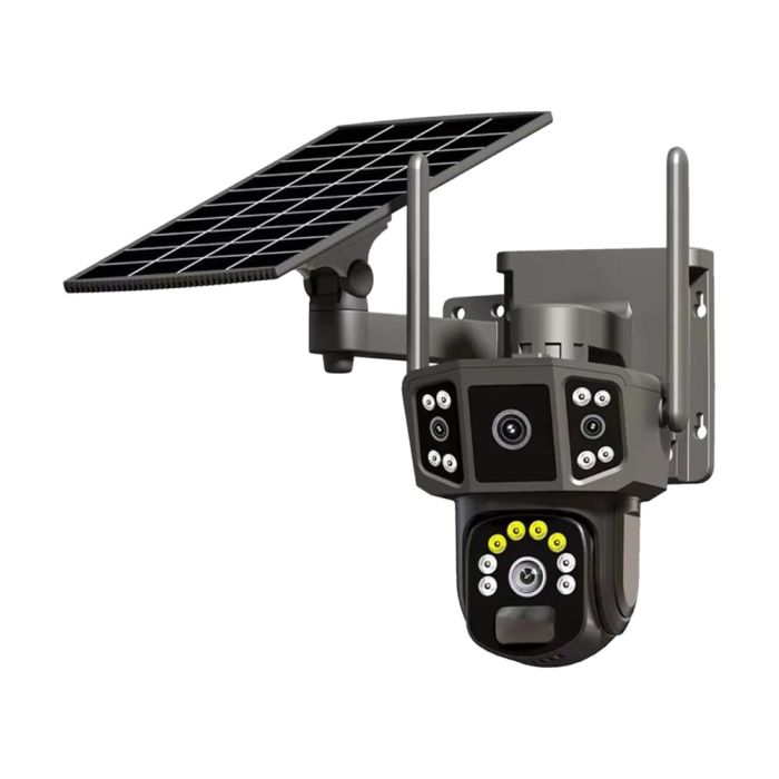 IP PTZ-відеокамера автономна з WiFi та сонячною панеллю 3Mp+3Mp Light Vision VLC-9430WIA/2C (Solar) f=4mm, на акумуляторних батареях