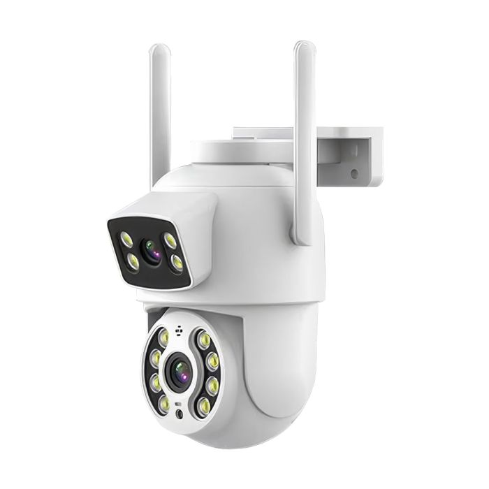IP PTZ-відеокамера з WiFi 3Mp+3Mp Light Vision VLC-9130WI/2C (Tuya) f=3.6mm+3.6mm, ІЧ+LED-підсвічування, з мікрофоном
