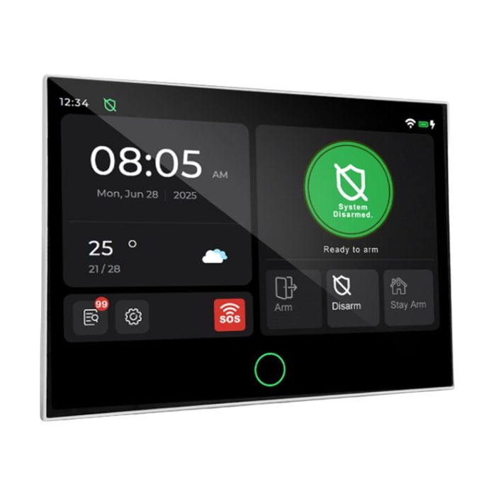 Комплект бездротової сигналізації Trinix TRX-4G-Kit(LCD)(WiFi) з WiFi та 4G LTE