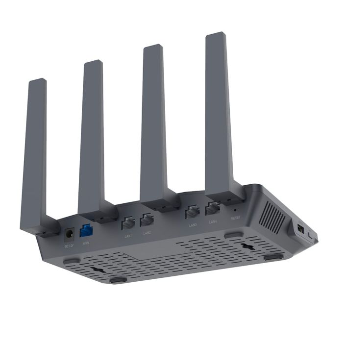 WiFi 6 маршрутизатор GL.iNet Flint (GL-AX1800-EU) гігабітний дводіапазонний