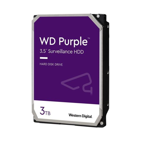 Жорсткий диск 3.5" 3TB 256MB Western Digital Purple WD33PURZ
