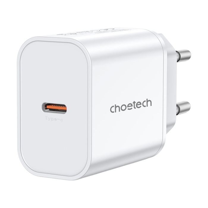 Мережевий зарядний пристрій Choetech PD3042 mini PD45W USB-C White