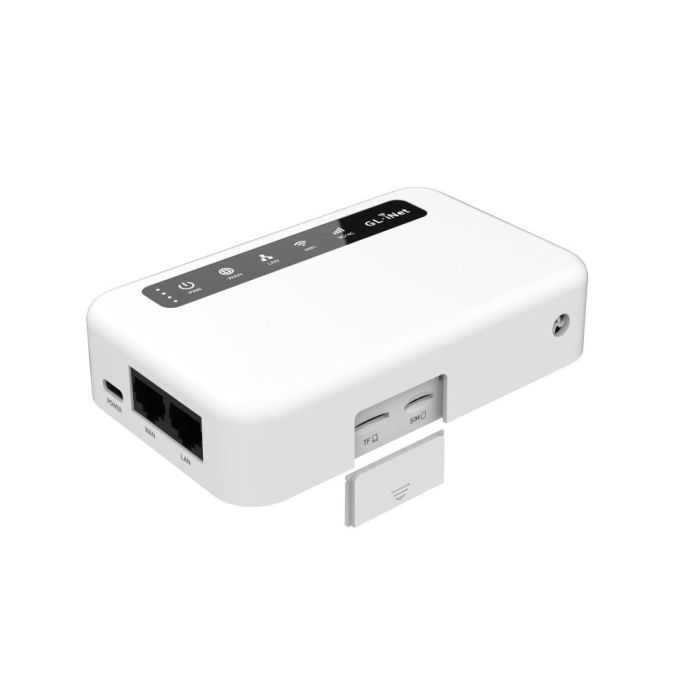 WiFi 4G LTE-маршрутизатор GL.iNet Puli (GL-XE300-EU) CAT4 / CAT6 з акумуляторною батареєю 5000mAh
