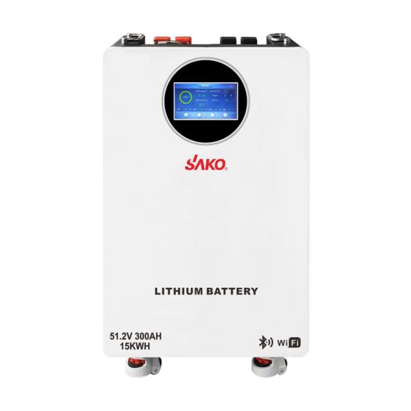 Акумуляторна батарея літій-залізо-фосфатна LiFePO4 300А*год 51.2В 15360Вт*год Sako Li-Sun series SK-51.2V300Ah настінний / підлоговий монтаж
