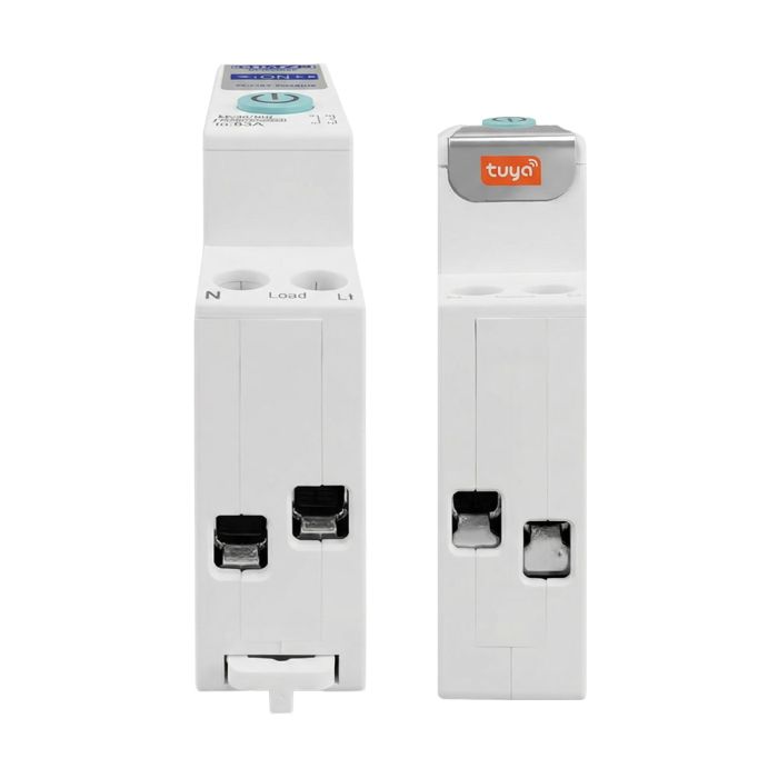 Розумний автоматичний вимикач з Wi-Fi (Tuya) TOMZN TOB9S-63M 63A з моніторингом енергоспоживання