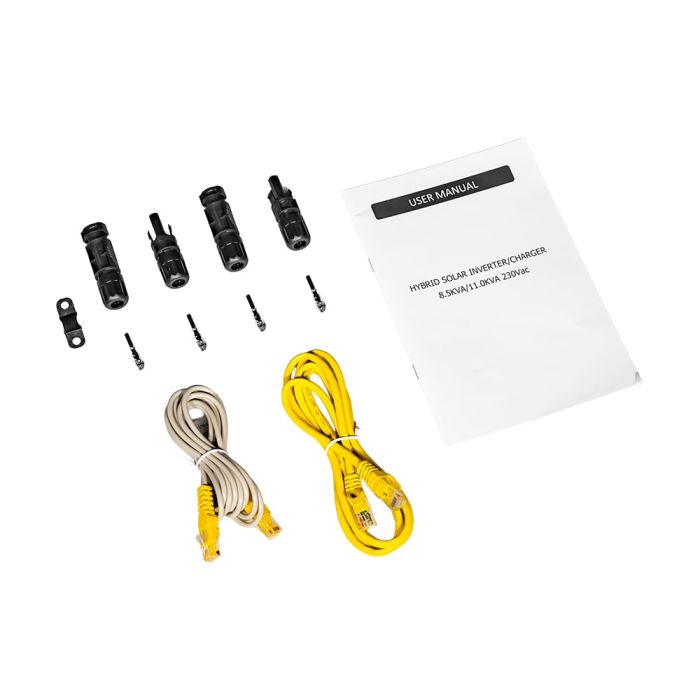 Гібридний інвертор для сонячних панелей 11kW Kraft VMH-10048 DC48V, 2MPPT, off-grid