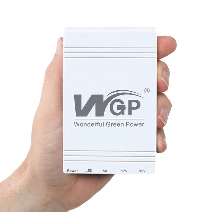 Джерело безперебійного живлення Mini UPS WGP UPS103C 20000mAh 5V/12V/12V, Li-ion 4*5Ah, для роутера та оптичного терміналу