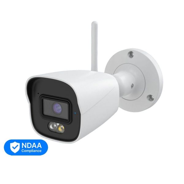 IP-відеокамера з WiFi 4Mp TVT TD-9441S4L-KT(D/WF/AW2) White f=2.8mm, ІЧ+LED-підсвічування, з мікрофоном
