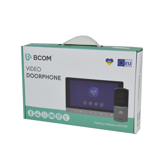 Комплект відеодомофону BCOM BD-790FHD/T Kit: відеодомофон 7" з підтримкою Tuya Smart і відеопанель