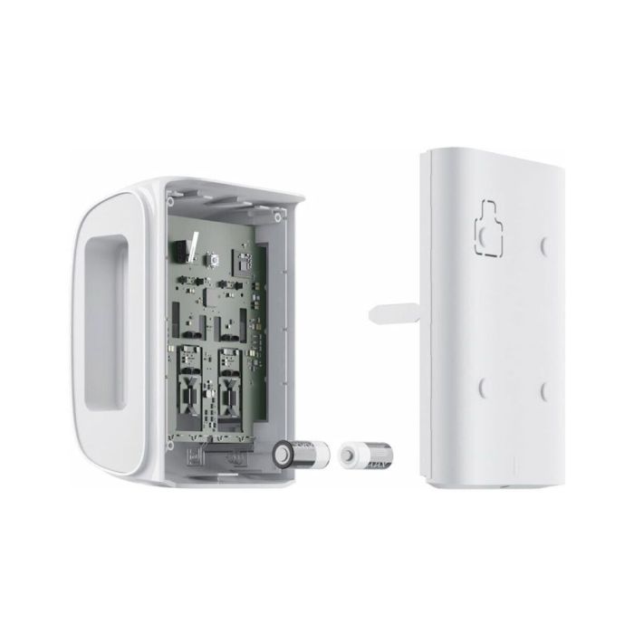 Бездротовий вуличний двонаправлений датчик руху типу «штора» Ajax DualCurtain Outdoor white