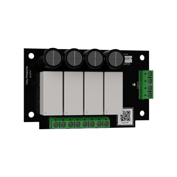 Чотириканальне реле з сухими контактами Ajax Superior MultiRelay Fibra