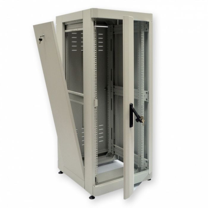Шафа серверна CMS 28U 610 х 675 UA-MGSE2866MG посилена для мережевого обладнання